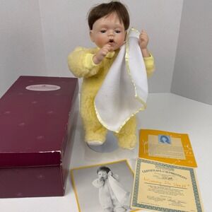 Vintage Ashton Drake Mommy I'm Sleepy Porcelain Doll Kathy Barry Hippensteel